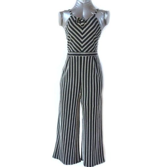 art class Other - art class Black and White Stripe Jumpsuit